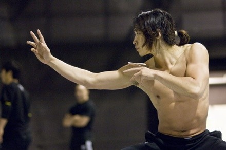 Rain trains for Ninja Assassin