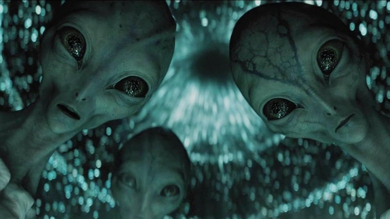 No One Will Save You, aliens