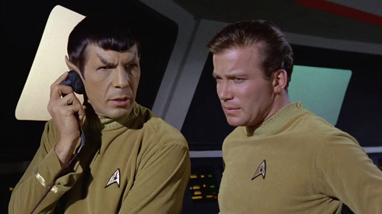 Star Trek Where No Man Has Gone Before Leonard Nimoy as Spock William Shatner as Captain Kirk