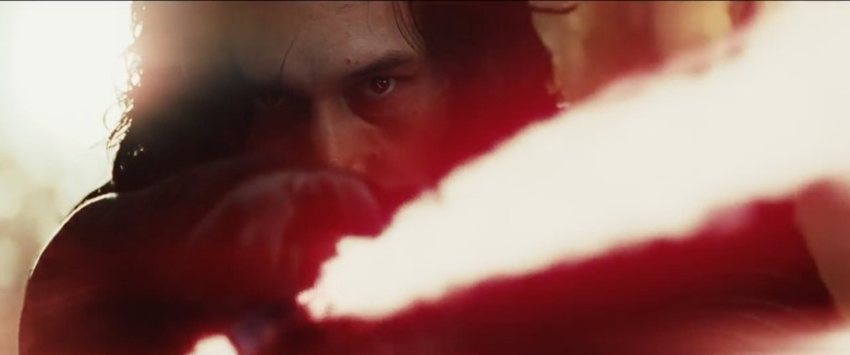 star wars the last jedi trailer 18 kylo ren