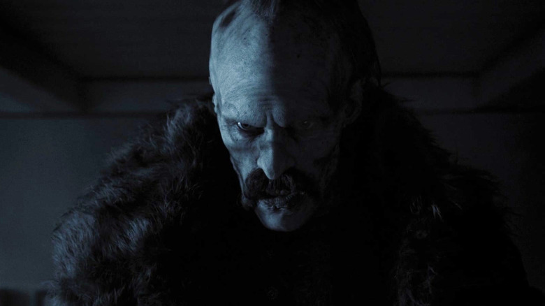 Count Orlok emerging from the shadows in Nosferatu (2024)