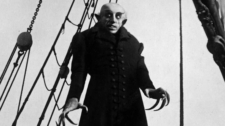 Max Shreck as Count Orlok in Nosferatu