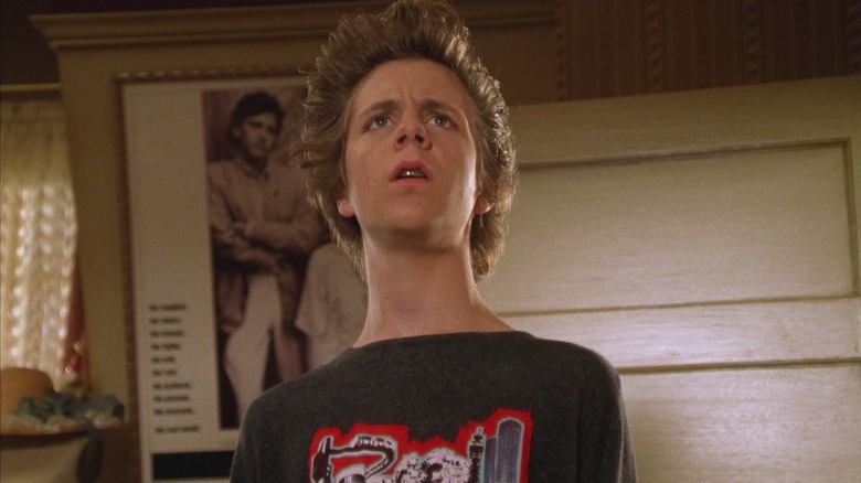 Cody McMains as Mitch Briggs in Not Another Teen Movie, looking disturbed
