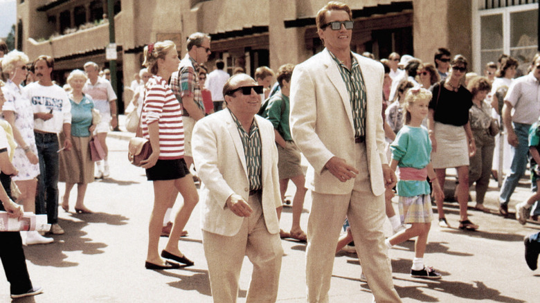 Julius and Vincent walk together