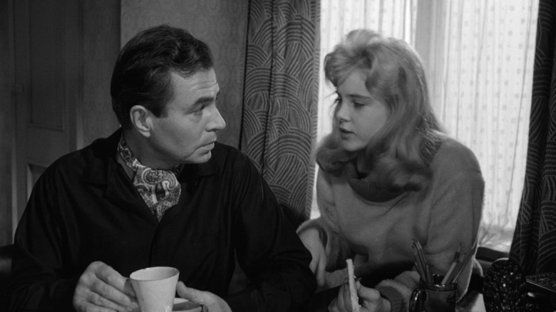 Sue Lyon and James Mason in Lolita