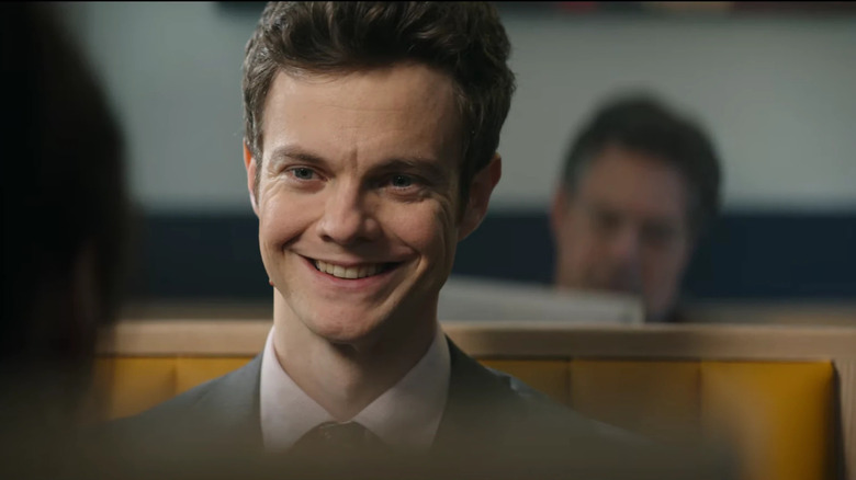 Caine is all smiles on a date with Sherry in Novocaine