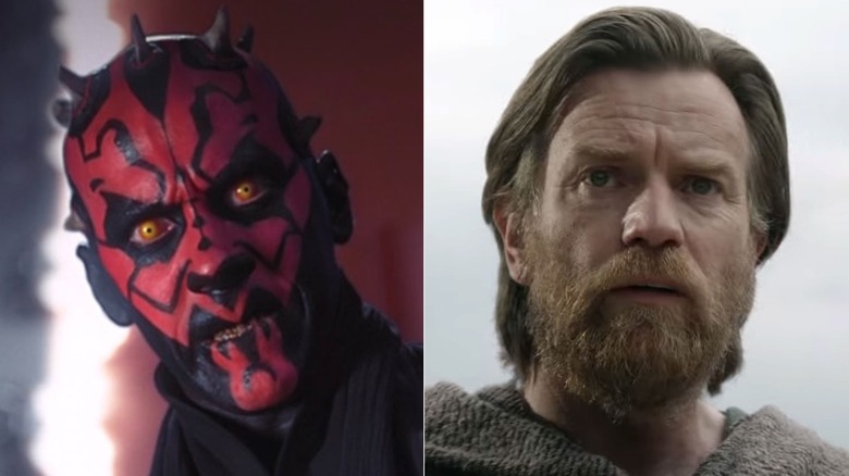 Darth Maul and Obi-Wan Kenobi
