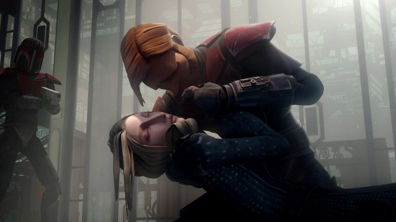 Obi-Wan holding dead Satine