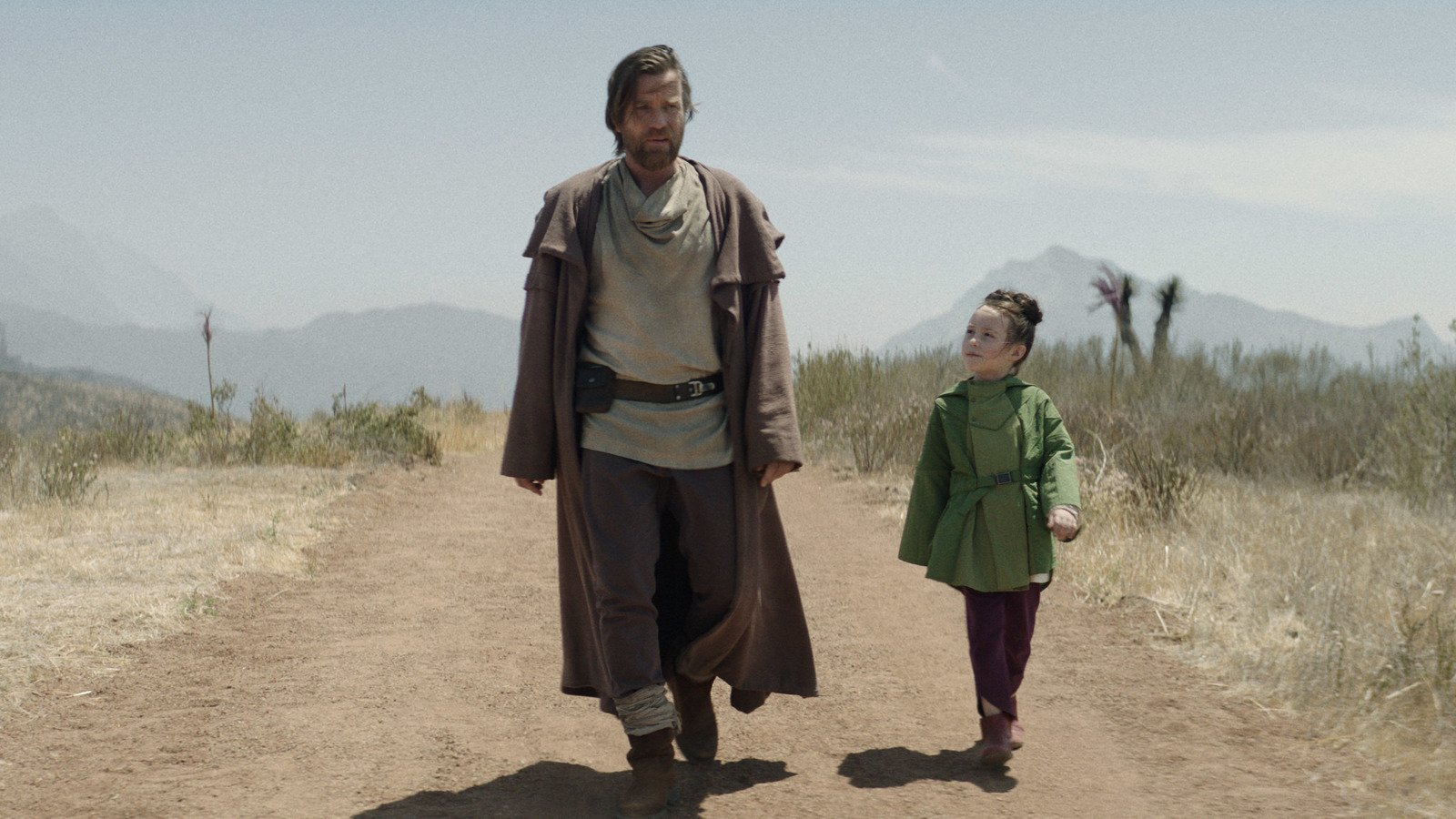 Ewan McGregor y Vivien Lyra Blair en Obi-Wan Kenobi