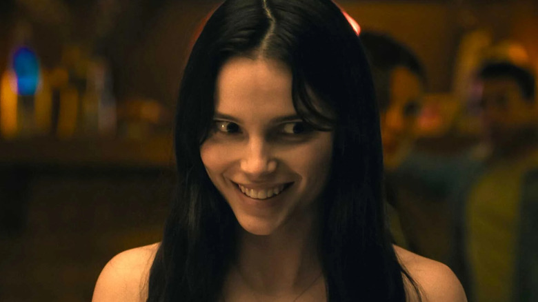 Inde Navarrette a Nikki smiling in Obsession