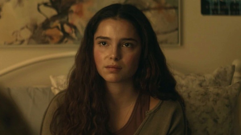 Inde Navarrette's Sarah looks conflicted in Superman & Lois