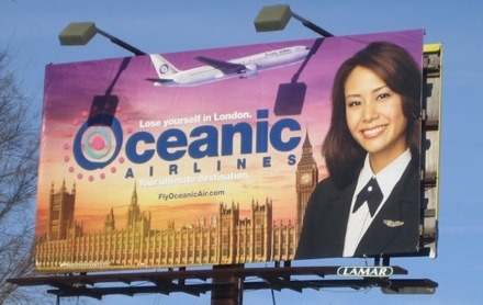 Oceanic Airlines Billboards