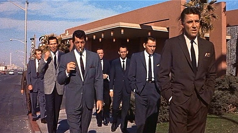Rat Pack walking in Ocean's 11 1960