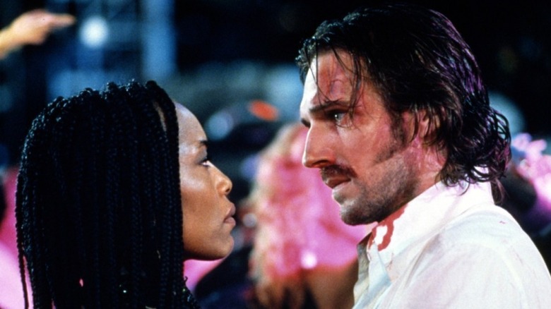 Angela Bassett and Ralph Fiennes, "Strange Days"