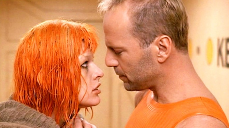 Milla Jovovich and Bruce Willis, "The Fifth Element"