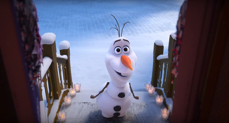 olaf's frozen adventure trailer