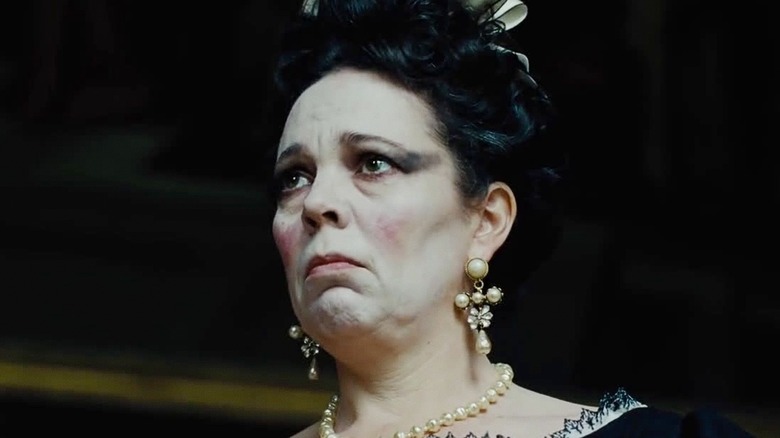 Olivia Colman in The Favourite