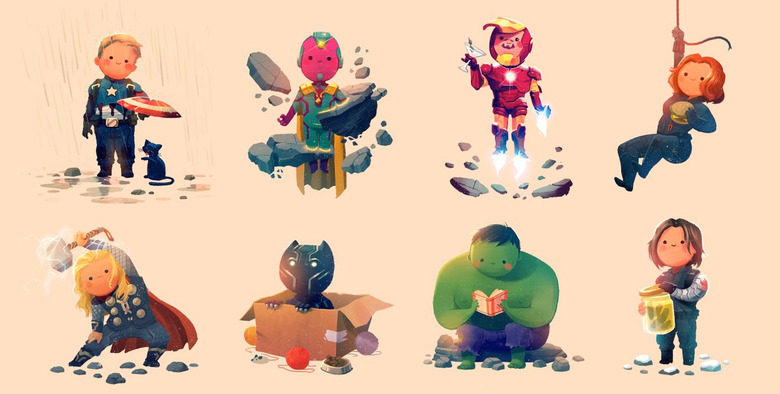 Olly Moss Avengers Prints