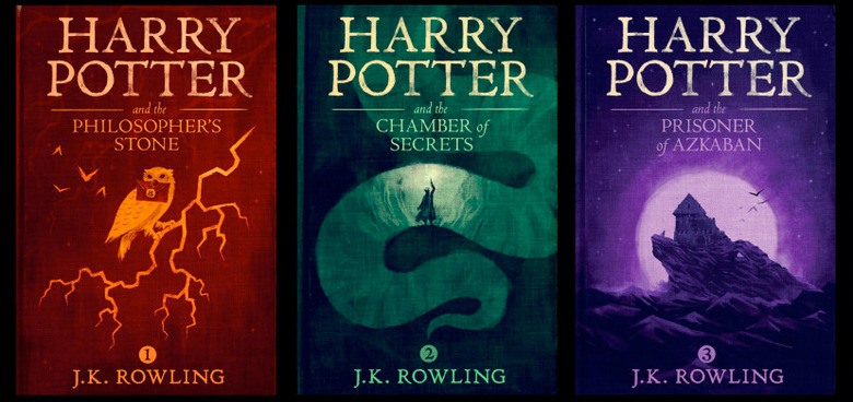 Olly Moss Harry Potter Book Covers