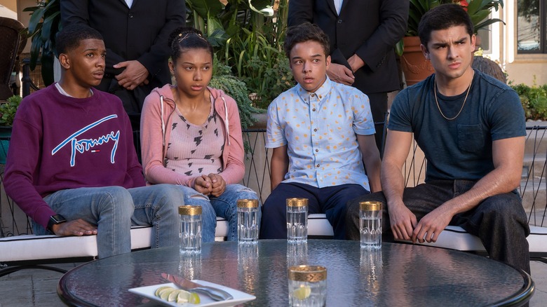 The core four teens of On My Block