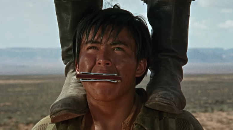Once Upon a Time in the West flashback Harmonica revenge