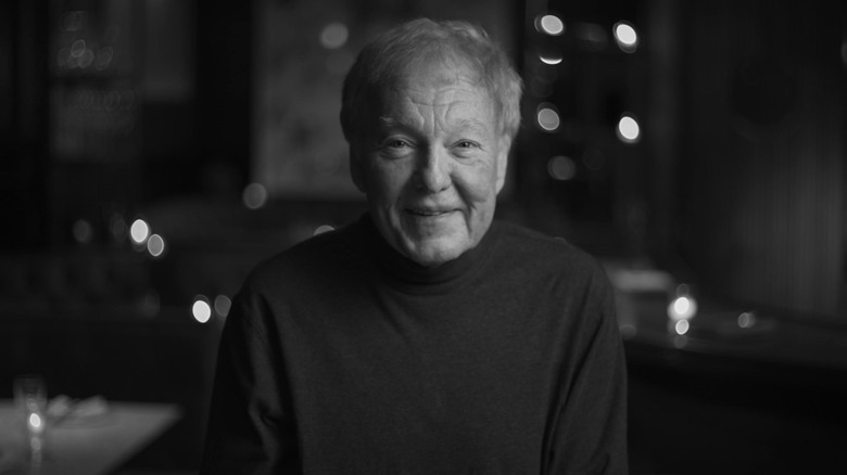 James Downey being interviewed for a Saturday Night Live documentary