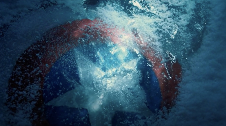 Captain America: The First Avenger shield frozen