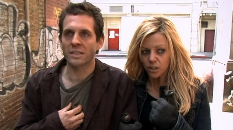 Glenn Howerton and Kaitlin Olson in It's Always Sunny in Philadelphia