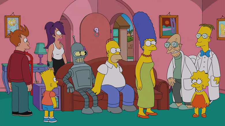 The Simpsons and Futurama crossover episode, Simpsorama