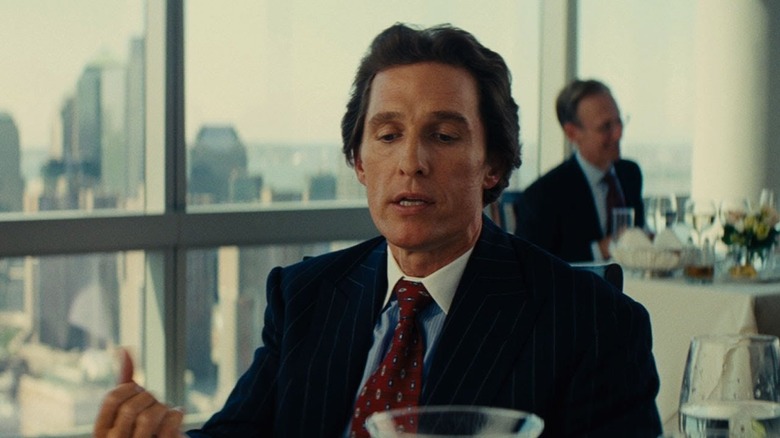 Matthew McConaughey in The Wolf of Wall Street