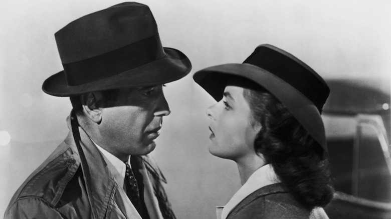 Humphrey Bogart and Ingrid Bergman in Casablanca