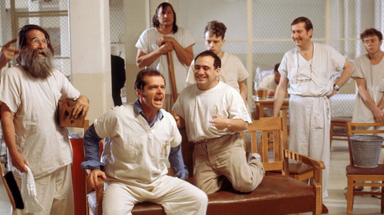 Poster Lamiera Metallica One Flew Over The Cuckoo's Nest – 30x40 Cm – Vintage Per Pub E Casa