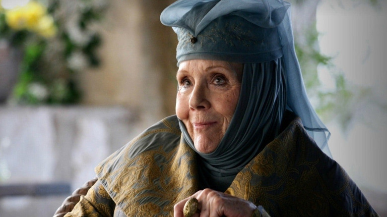 Dianna Rigg as Lady Olenna Tyrell in Game of Thrones