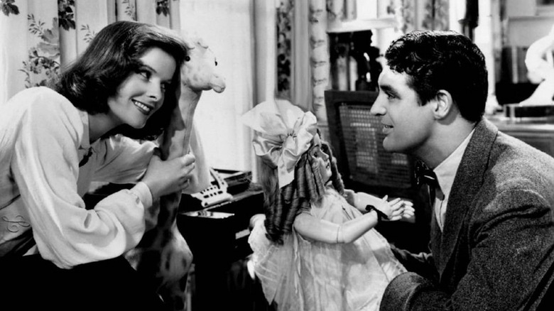 Katharine Hepburn and Cary Grant in Holiday