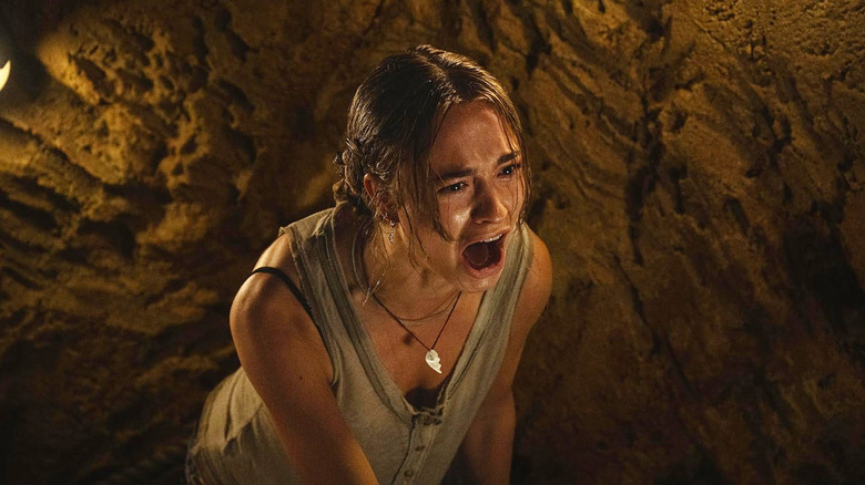 Johnny Sequoyah as Lucy screaming in Primate