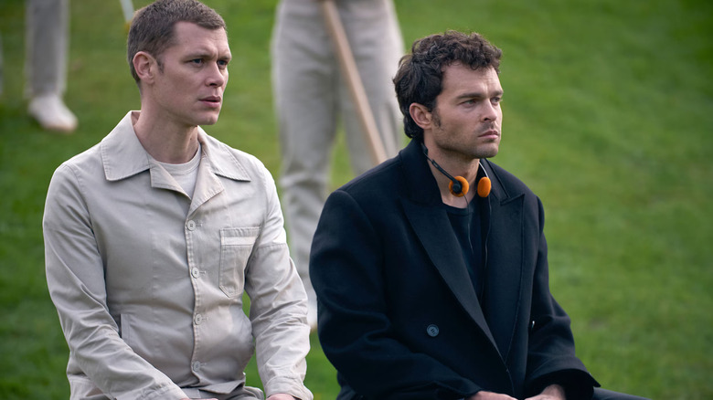 CJack60 sitting on a bench next to John in Brave New World