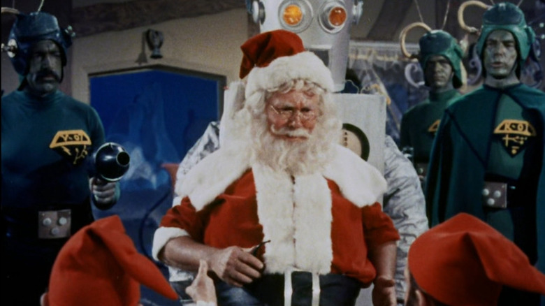 De Kerstman wordt ontvoerd in Santa Claus Conquers the Martians