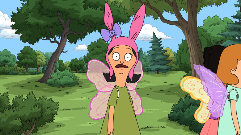 Why does Louise Belcher on Bob's Burgers always wear a bunny ears hat? -  Quora