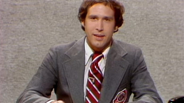 Chevy Chase and Dan Aykroyd in Saturday Night Live
