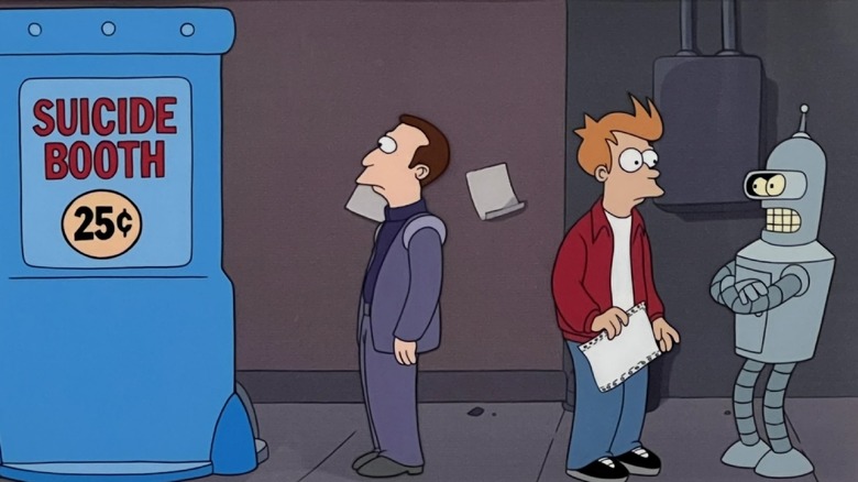Futurama booth