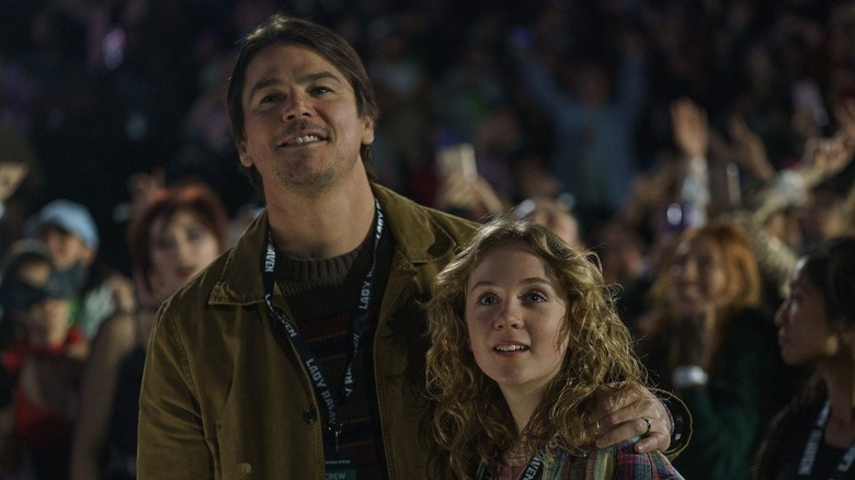 Cooper and Riley at the Lady crow's concert trapped