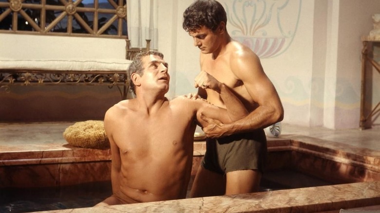 Spartacus bath scene
