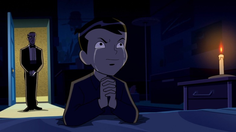 Batman: The Brave and the Bold Chill of the Night! young Bruce Wayne vows to avenge his parents as Alfred looks on
