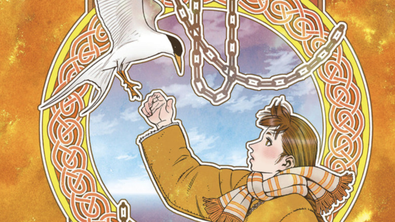 Vinland Saga Volume 8 cover, Gudrid and the Fettered Tern