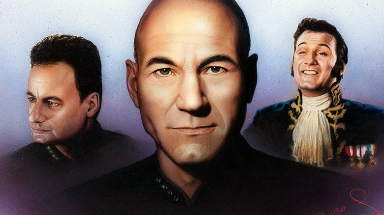 The cover of Q-Squared, a Star Trek: The Next Generation novel.