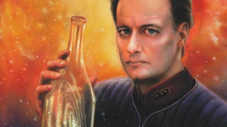 The cover of the Star Trek: The Next Generation tie-in novel I, Q.