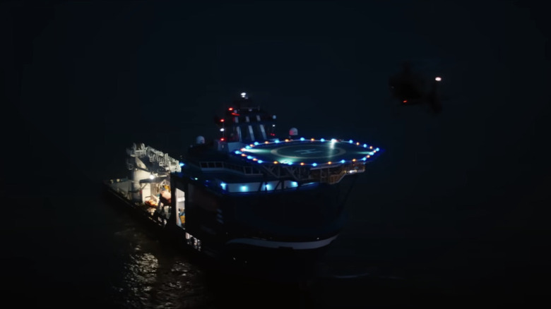 Black Panther Wakanda Forever mining ship