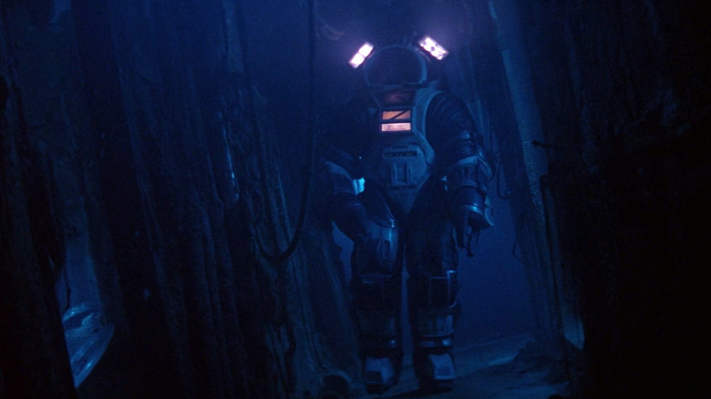 Leviathan 1989 diving suit in ship