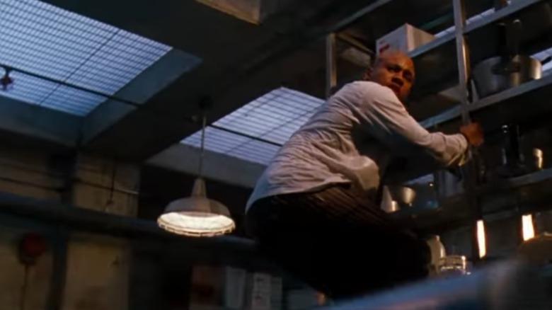 LL Cool J climbing