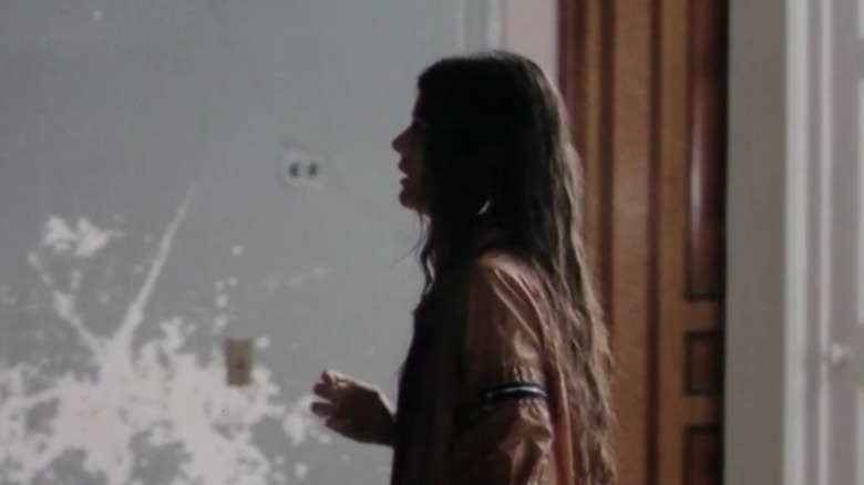 Joanna backing away